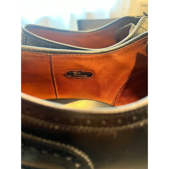 Allen Edmonds black men dress shoes size 15 - Picture 13 of 14